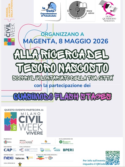 Tutto pronto per la Civil Week: ragazzi alla scoperta del volontariato!